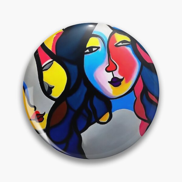 Item preview, abstract, faces designed and sold by trendero.
