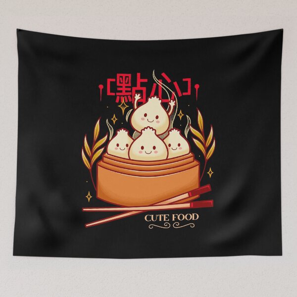 Item preview, Dim Sum Cute Food designed and sold by AlundrART.