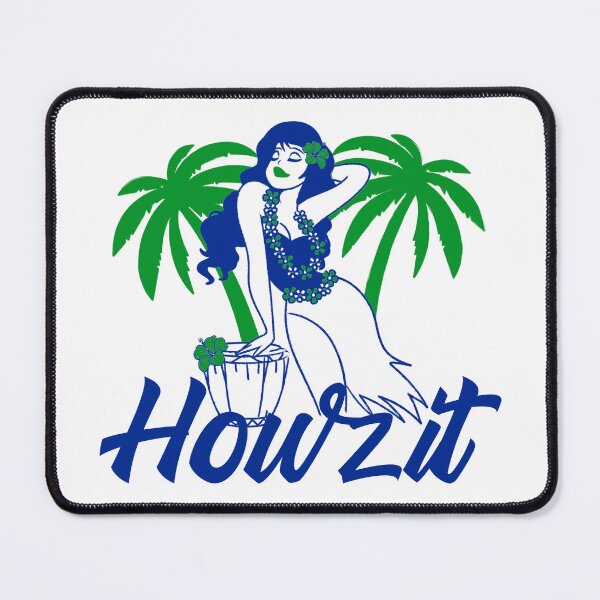 Item preview, HowZit Woman Posing with Lei Hawaiian Inspired  designed and sold by GuesthozGraphix.