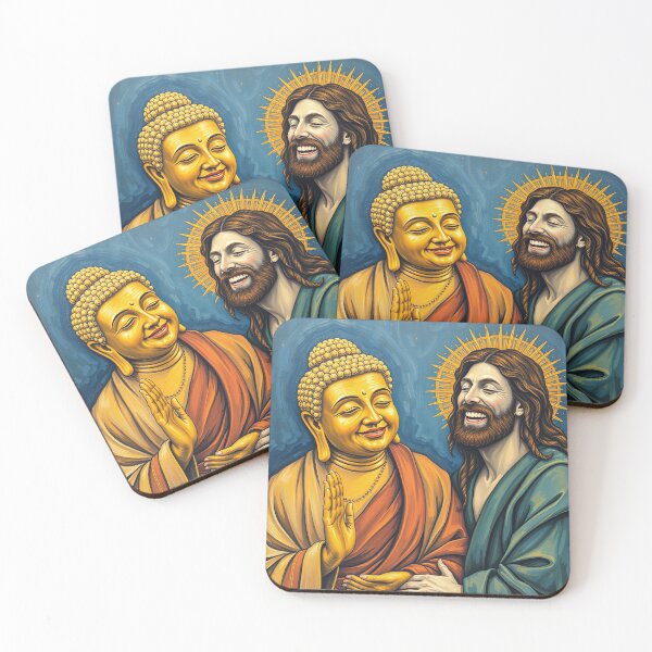 Item preview, The Buddha and Jesus designed and sold by MartialArtisan.