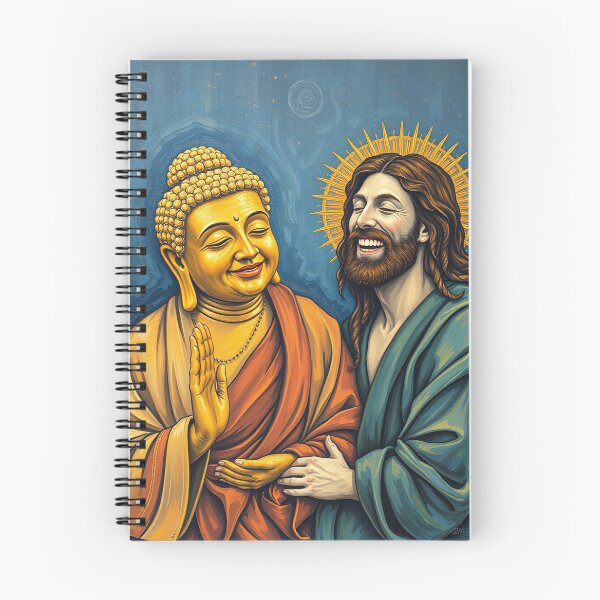 Item preview, El Buda y Jesús designed and sold by MartialArtisan.