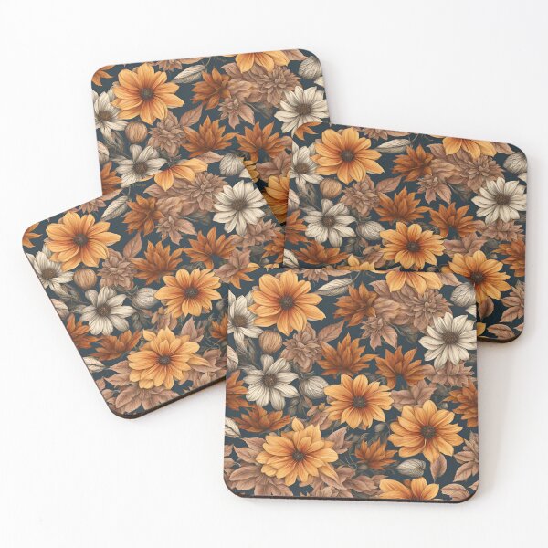 Item preview, Flowers in Boho Colors, funny, gifts, flowers, autumn, boho,  designed and sold by Ewelina  Niemiec.