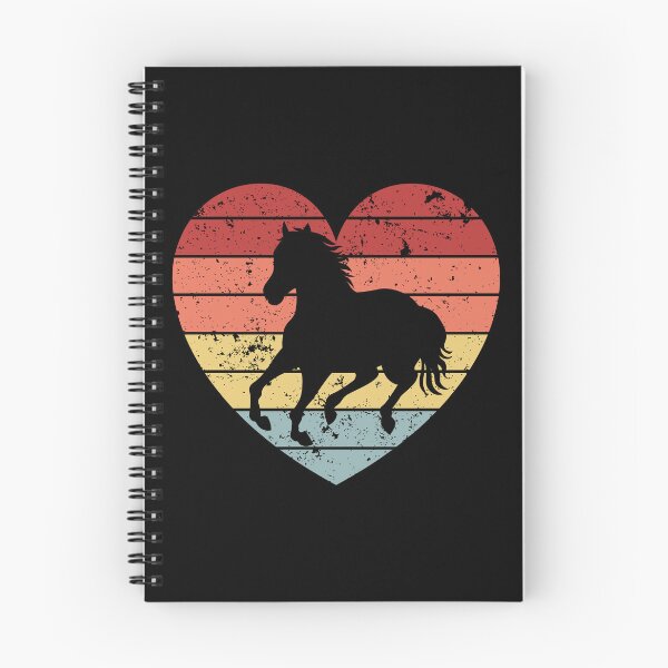 Artikelvorschau, Retro Horse Heart entworfen und verkauft von Ralph-mendes.