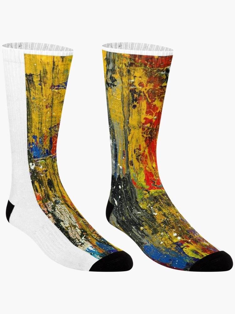 Thumbnail 3 of 5, Socks, Abstract Expression designed and sold by BrightPath.