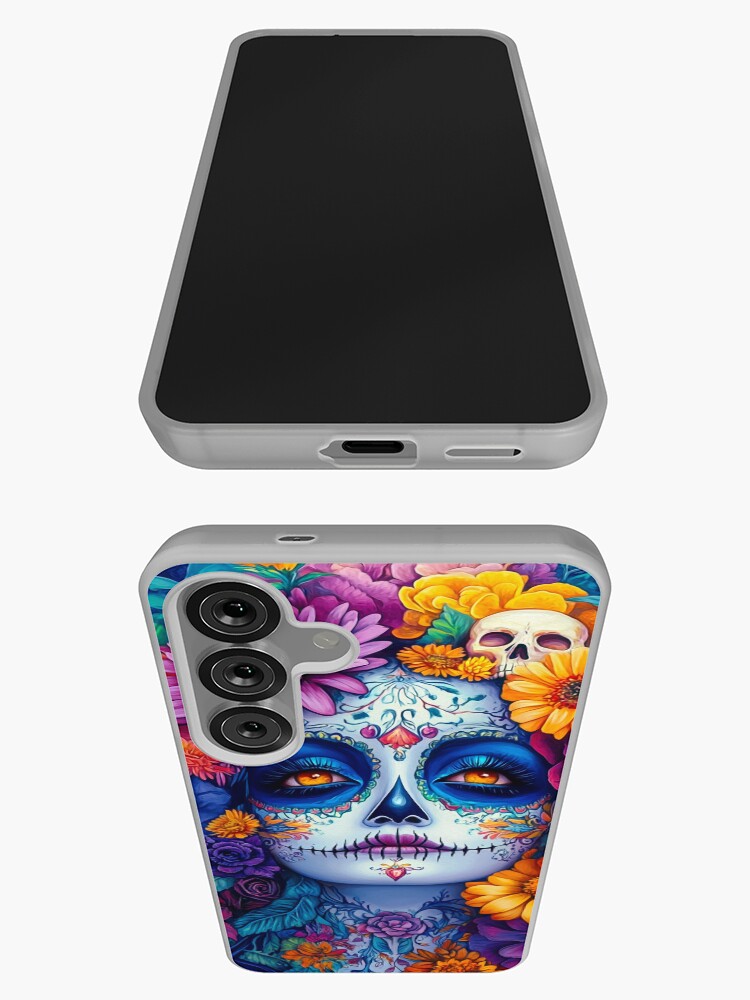 Thumbnail 3 of 4, Samsung Galaxy Phone Case, Catrina designed and sold by phatpuppyart.