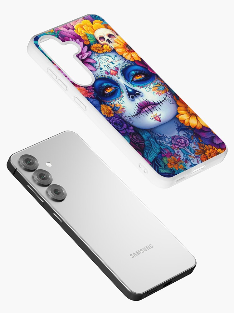 Thumbnail 2 of 4, Samsung Galaxy Phone Case, Catrina designed and sold by phatpuppyart.