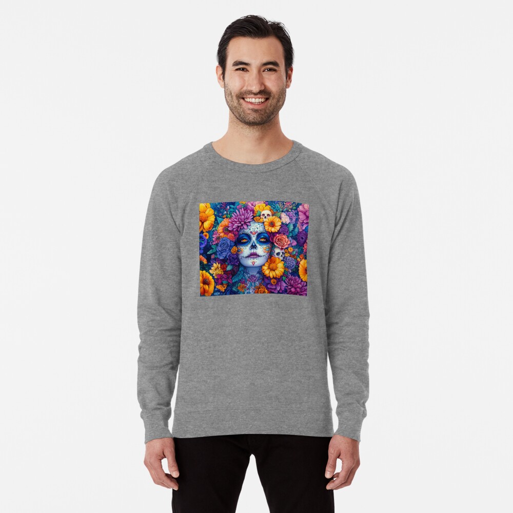 Item preview, Lightweight Sweatshirt designed and sold by phatpuppyart.