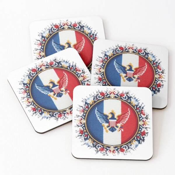 Item preview, French flag and blazon designed and sold by ndlartistic.