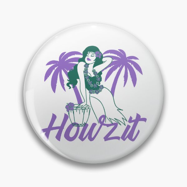 Item preview, HowZit Woman Posing with Lei Hawaiian Inspired  designed and sold by GuesthozGraphix.