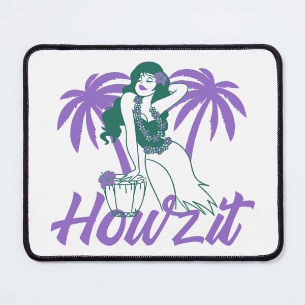 Item preview, HowZit Woman Posing with Lei Hawaiian Inspired designed and sold by GuesthozGraphix.