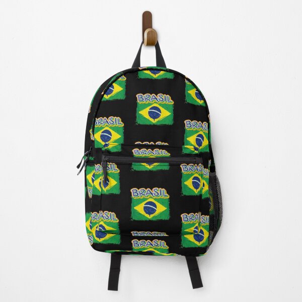 Item preview, Brazilian Brasil brazil flag sicker designed and sold by Psycho-Crazy.