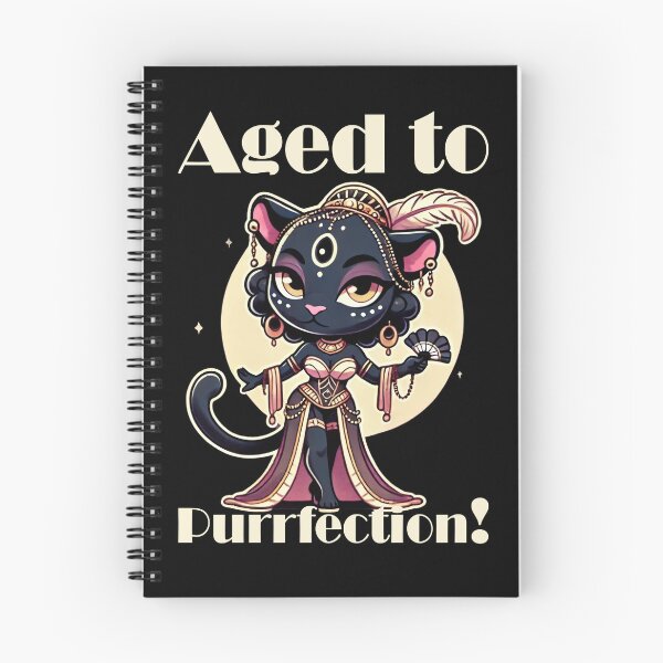 Artikelvorschau, Im perfekten Alter – Schwarzer Panther, Vintage-Katzen-Design | LaLi Designs entworfen und verkauft von LaLi-Designs.