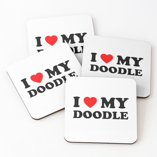 Item preview, I Love My Doodle Style NY Dog Gift designed and sold by Guarddogdrive.