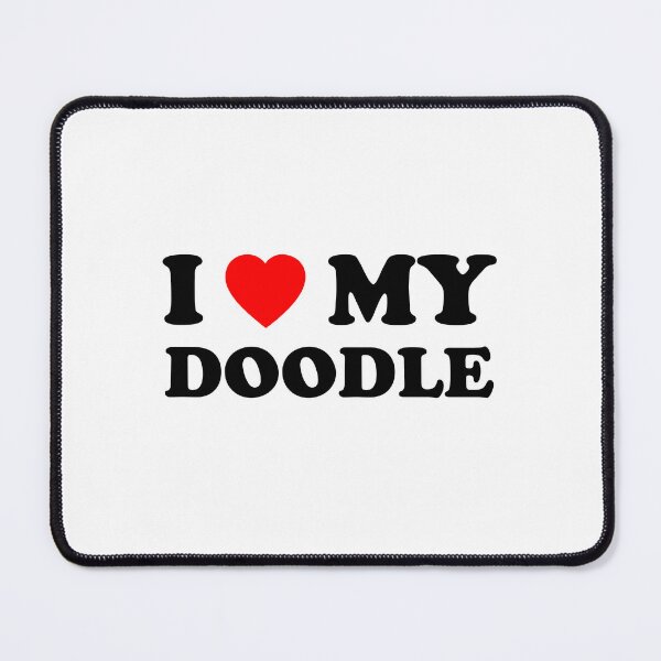 Item preview, I Love My Doodle Style NY Dog Gift designed and sold by Guarddogdrive.