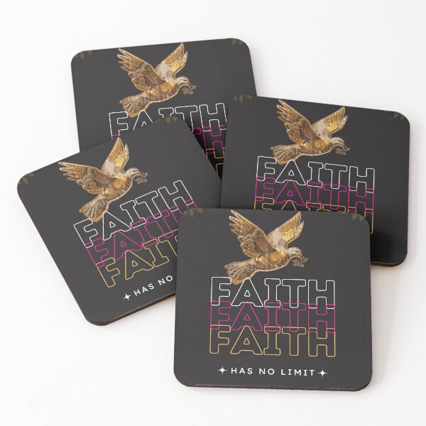 Item preview, Faith has No Limits [corner frames] designed and sold by Holy Coast Threads (Formerly ChristianFlower).