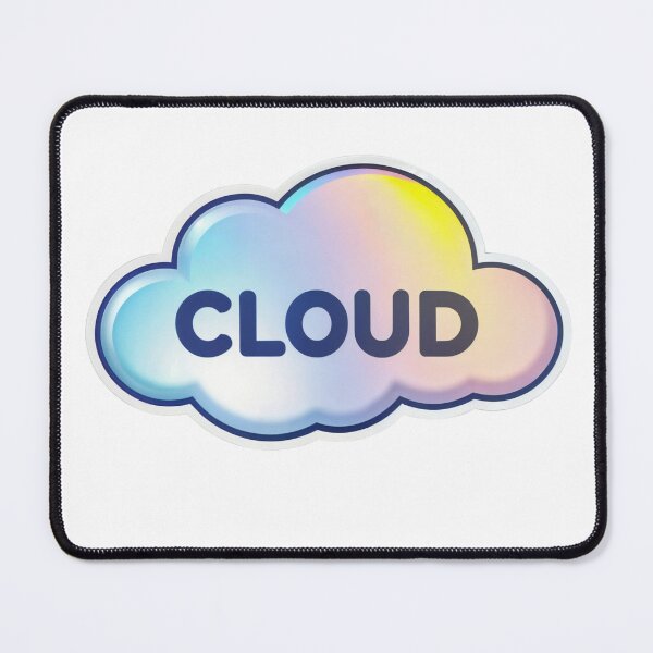 Item preview, text color sticker cloud designed and sold by Creative88Art.