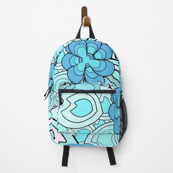 Item preview, Blue Floral Pattern designed and sold by Black-WhiteFUN.