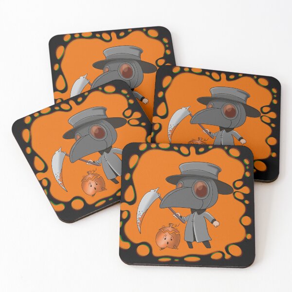 Item preview, Festive Halloween plaque doctor designed and sold by SimoesArtistry.