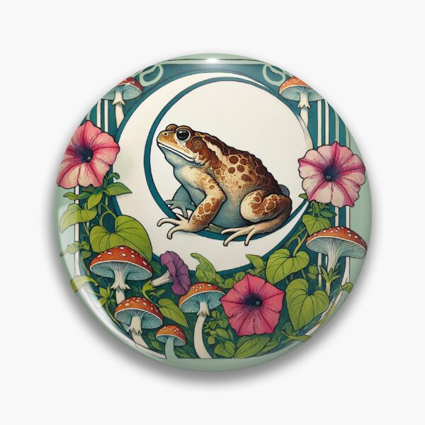 Item preview, Floral Toad designed and sold by FrictionMaxxing.
