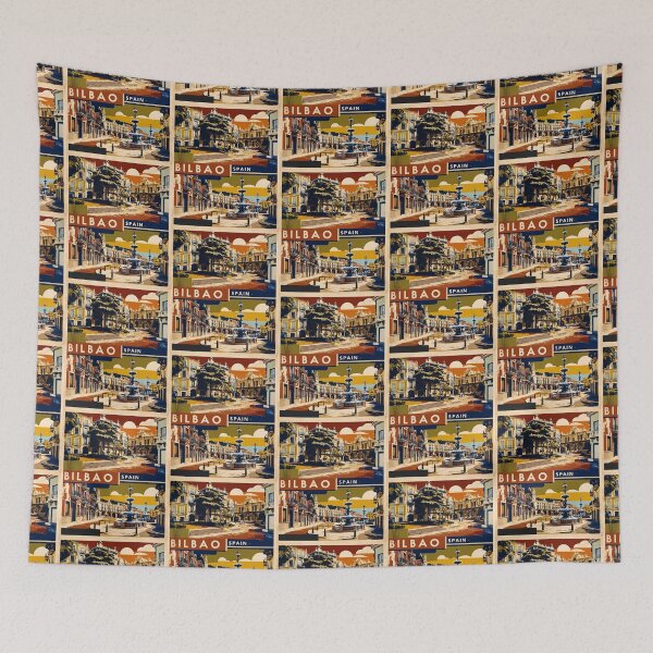Item preview, Bilbao Spain Vintage Travel Tourism designed and sold by TravelersGems.