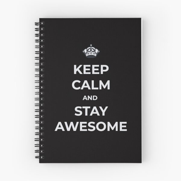 Item preview, keep calm and stay awesome designed and sold by ericrautenbach.