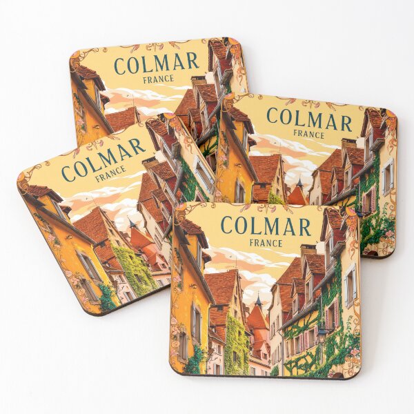 Item preview, Colmar France Vintage Travel Tourism  designed and sold by TravelersGems.