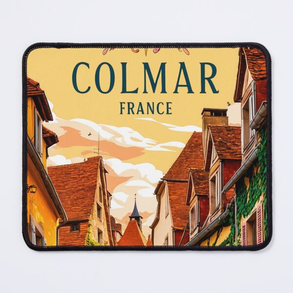 Item preview, Colmar France Vintage Travel Tourism designed and sold by TravelersGems.