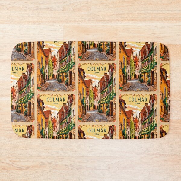 Item preview, Colmar France Vintage Travel Tourism  designed and sold by TravelersGems.