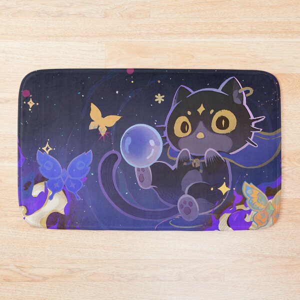 Item preview, Feline Fortune Namecard | Genshin Impact designed and sold by Verthalies.