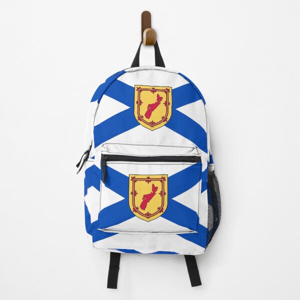 Item preview, Nova Scotia Flag with Country Shield (bratach Alba Nuadh le sgiath na mòr-roinne) designed and sold by JonathanR1994.