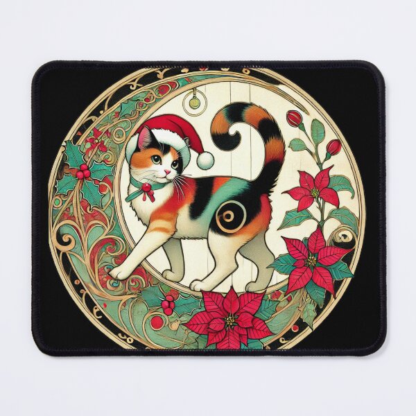 Item preview, Calico Cat Christmas designed and sold by FrictionMaxxing.