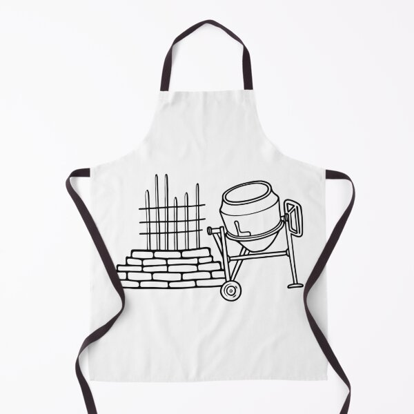 Item preview, Concrete foundation with rebar and cement mixer designed and sold by rasagamastore.