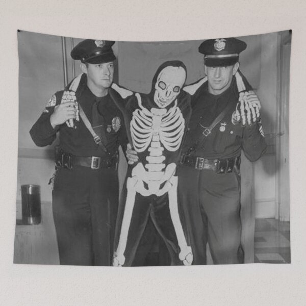 Item preview, Skeleton in custody designed and sold by SterkalaPress.