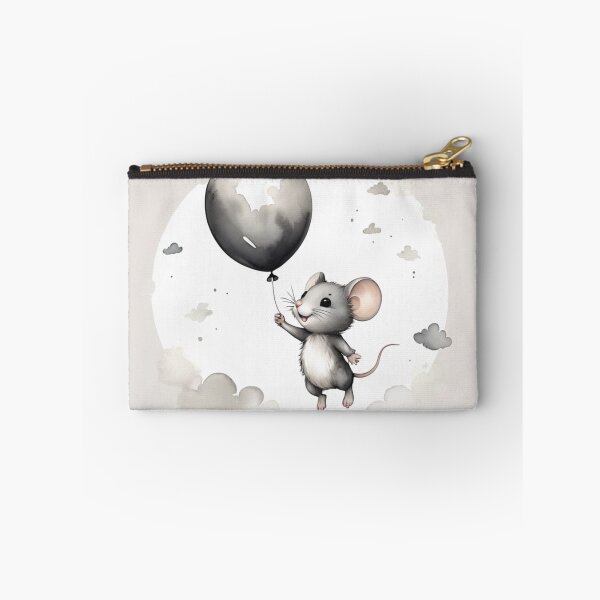 Aperçu de l'œuvre  Souris Adorable avec Ballon créée et vendue par Pawsandco.