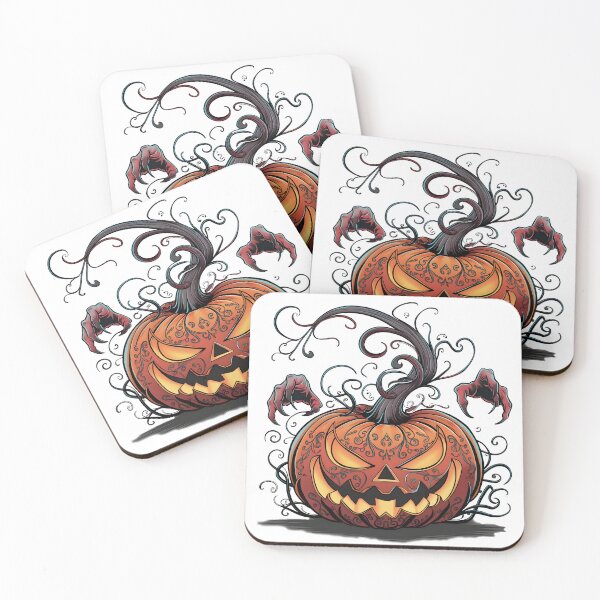 Item preview, Thai-Inspired Fierce Halloween Pumpkin Design 4 of 8 designed and sold by KennerTH.