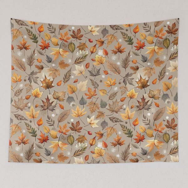 Item preview, Beautiful Fall Pattern Colorful Leaves designed and sold by popanato.