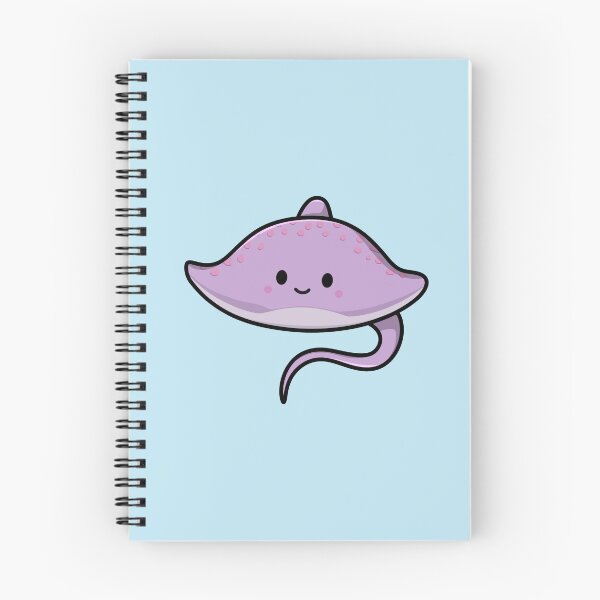 Item preview, Cute Purple Stingray Cartoon designed and sold by MoasisArt.