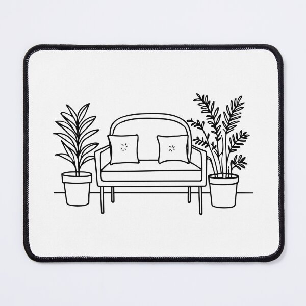 Item preview, Sofa in patio doodle simple designed and sold by rasagamastore.