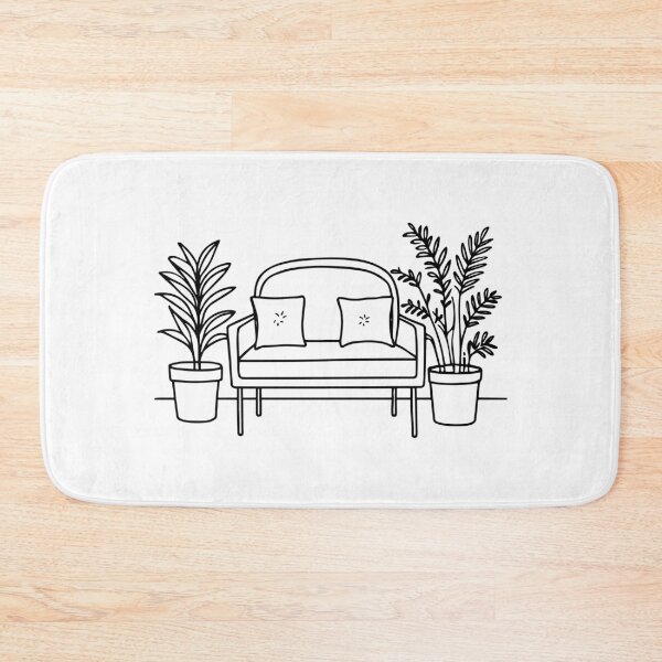 Item preview, Sofa in patio doodle simple designed and sold by rasagamastore.