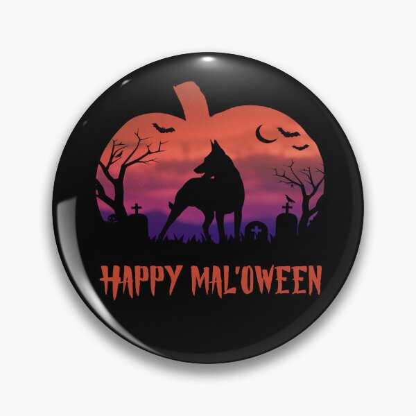 Item preview, Happy Maloween Halloween Pumpkin Cute Malinois Dog Gift designed and sold by Guarddogdrive.