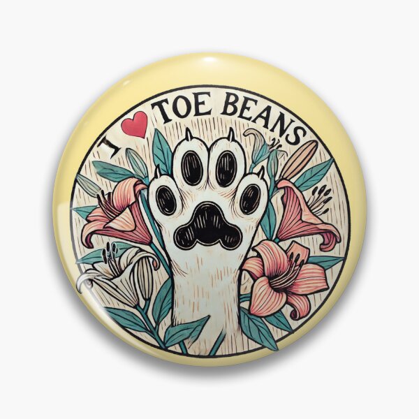 Item preview, I Love Toe Beans designed and sold by FrictionMaxxing.