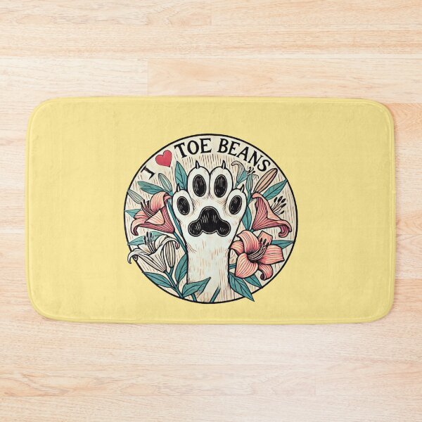 Item preview, I Love Toe Beans designed and sold by FrictionMaxxing.