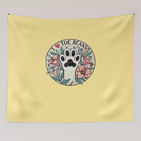 Item preview, I Love Toe Beans designed and sold by FrictionMaxxing.
