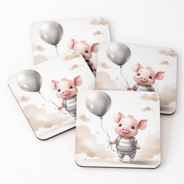 Item preview, Little Cocoon with Balloon designed and sold by Pawsandco.
