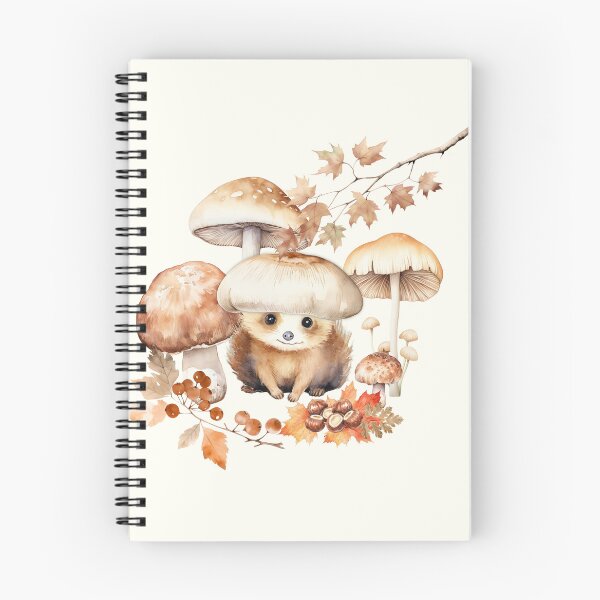Item preview, MUSHROOM TO A HEDGEHOG by Monika Strigel designed and sold by SunlightStudios.