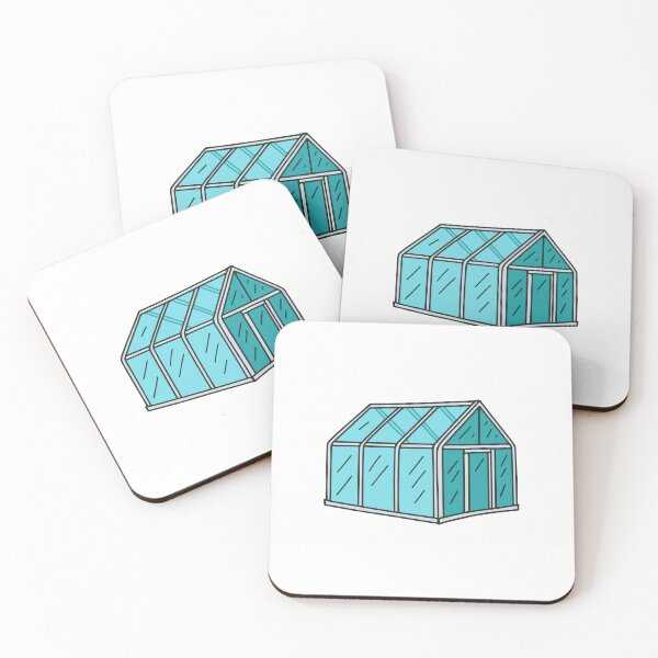 Item preview, greenhouse with glass panels and metal frame designed and sold by rasagamastore.