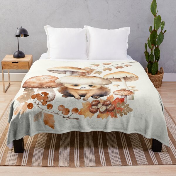 Item preview, MUSHROOM TO A HEDGEHOG by Monika Strigel designed and sold by SunlightStudios.