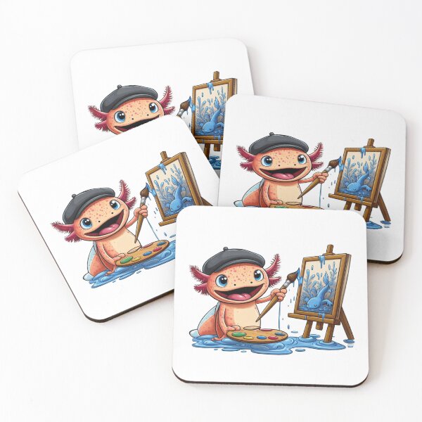 Item preview, CUTE AXALOTL ARTIST designed and sold by cami gallo.