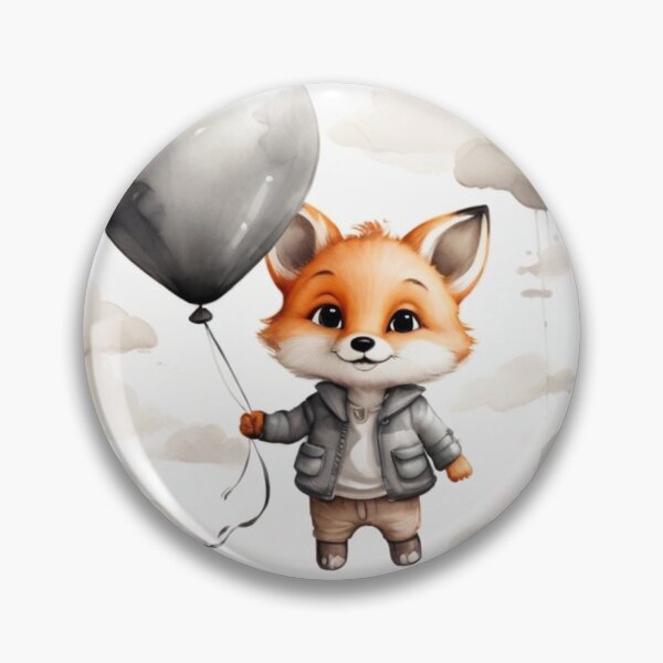 Item preview, Adorable Zorro con Globo designed and sold by Pawsandco.