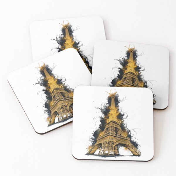 Item preview, Eiffel Tower in France. designed and sold by MyHappyArtShop.